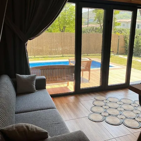 Pleasant Bungalow With Private Pool And A Jacuzzi In The Bedroom In Sapanca * Sakarya (Marmara)